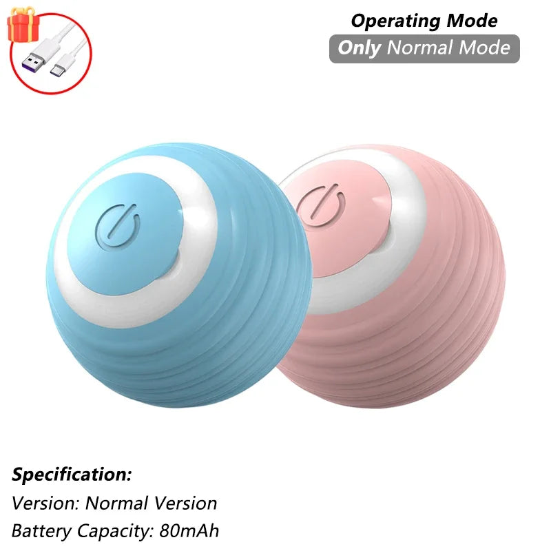 Balle électronique interactive rechargeable pour chat