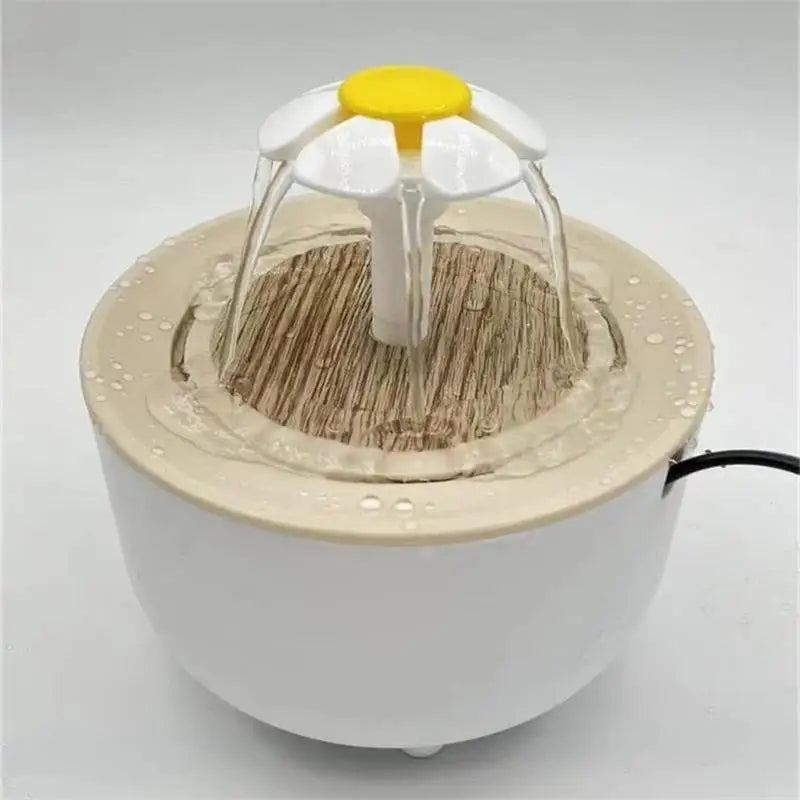Fontaine à eau silencieuse pour chat 1,2 L