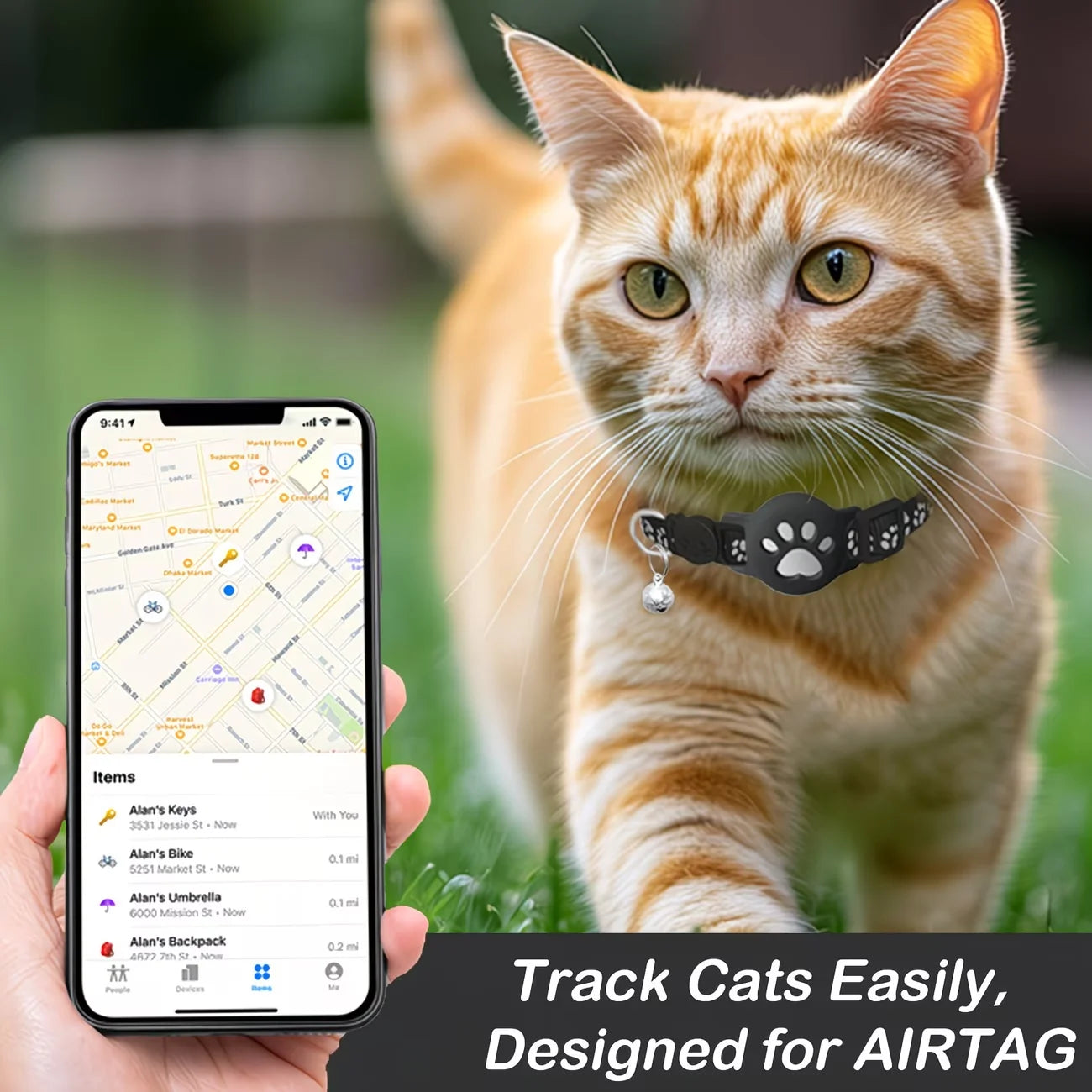 Traceur GPS pour chat — localisation temps réel compatible iOS