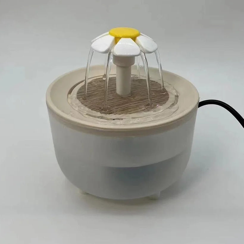 Fontaine à eau silencieuse pour chat 1,2 L