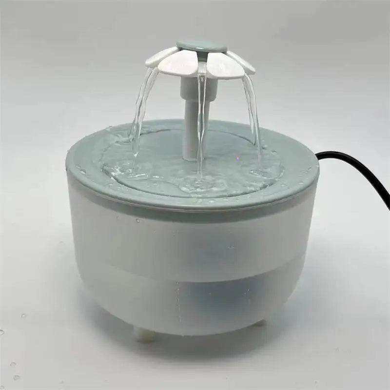Fontaine à eau silencieuse pour chat 1,2 L
