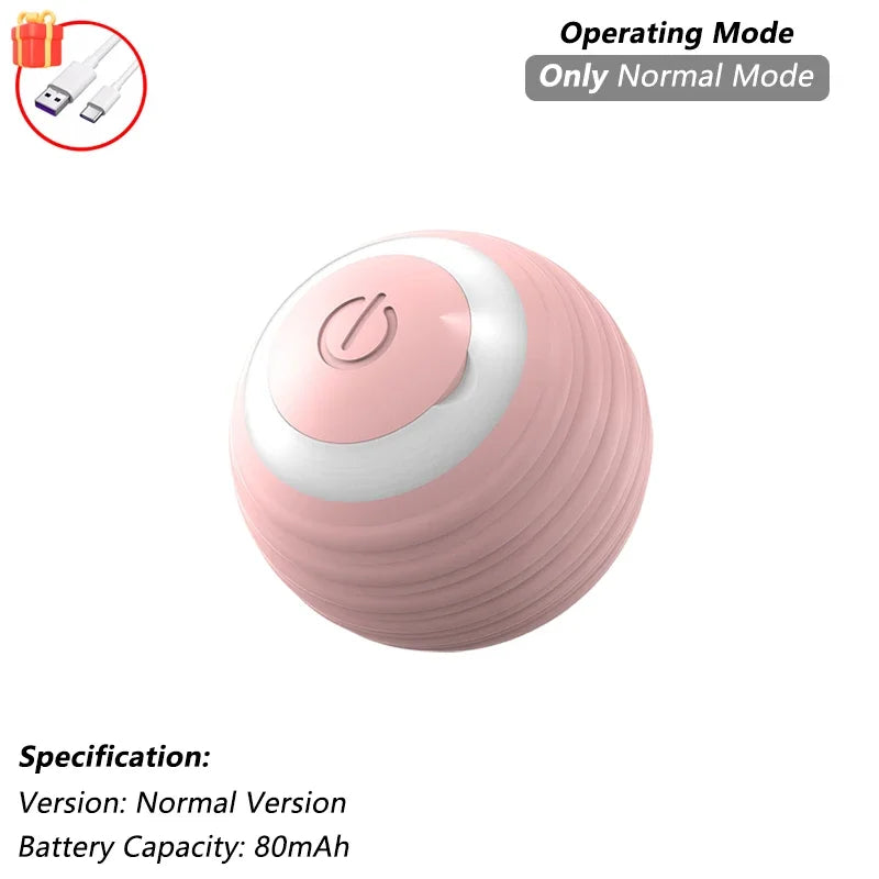 Balle électronique interactive rechargeable pour chat