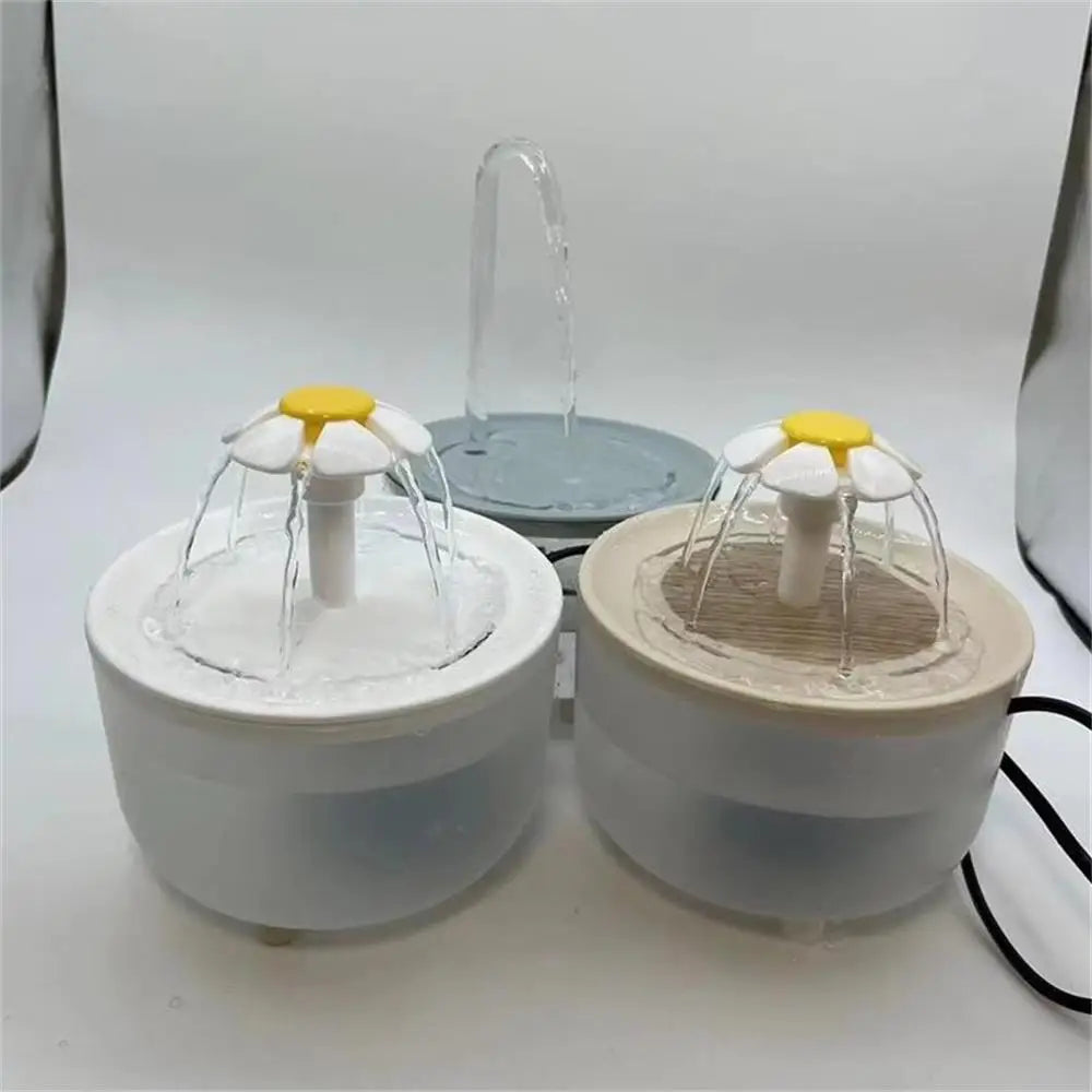 Fontaine à eau silencieuse pour chat 1,2 L