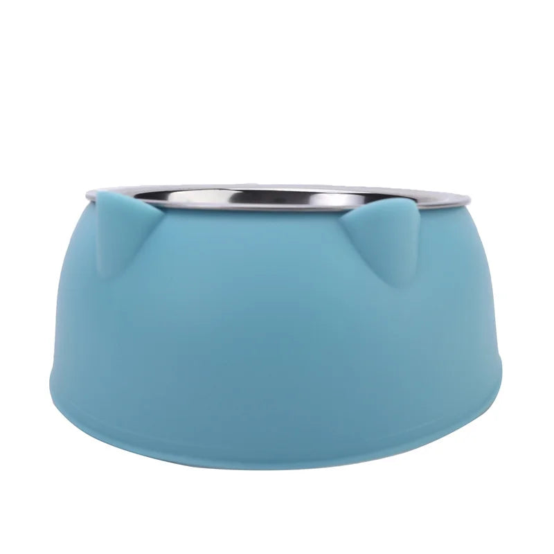 Gamelle inclinée en inox pour chat — pack de 1, 2 ou 5