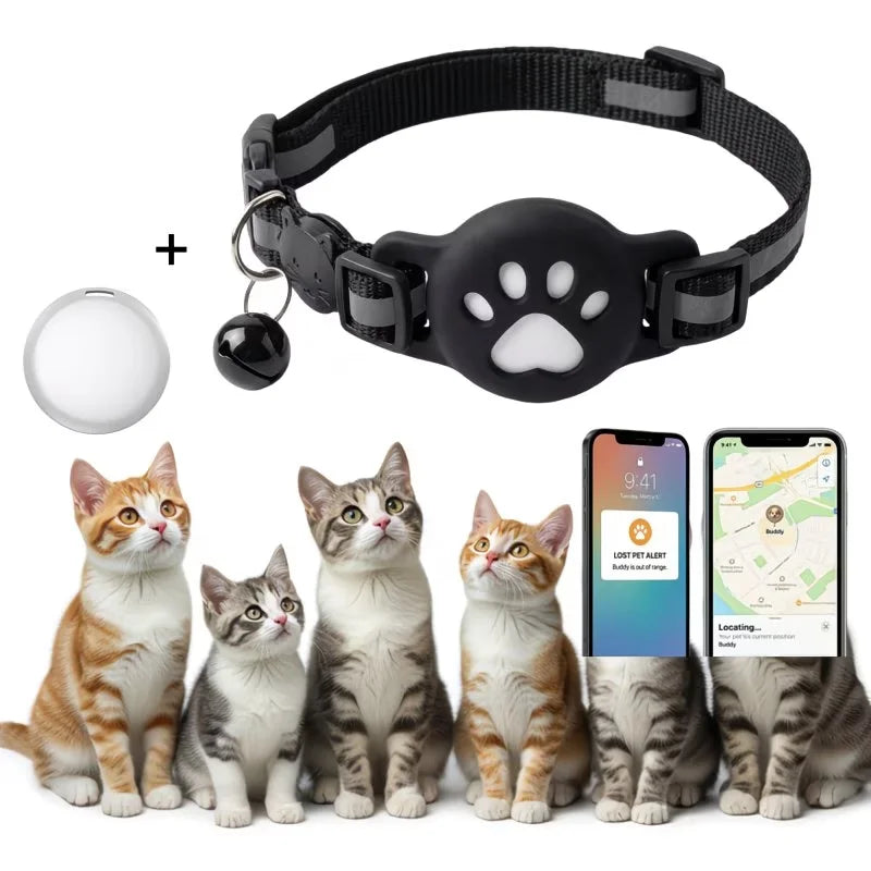 Traceur GPS pour chat — localisation temps réel compatible iOS