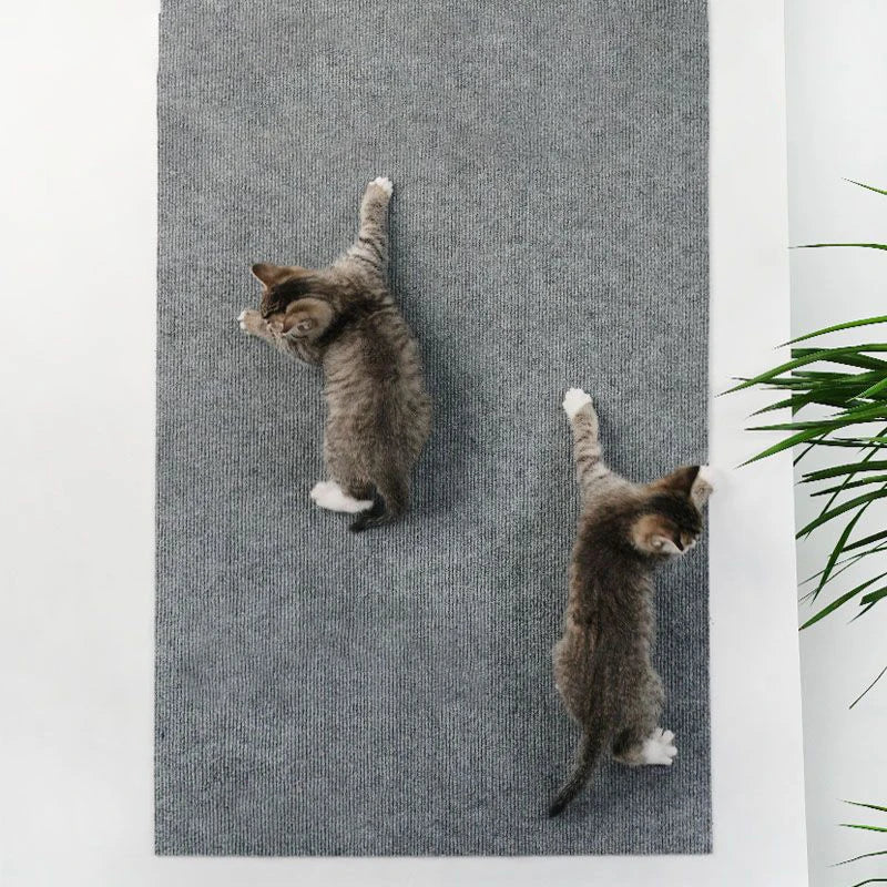 Tapis griffoir autocollant découpable — protection meubles & angles