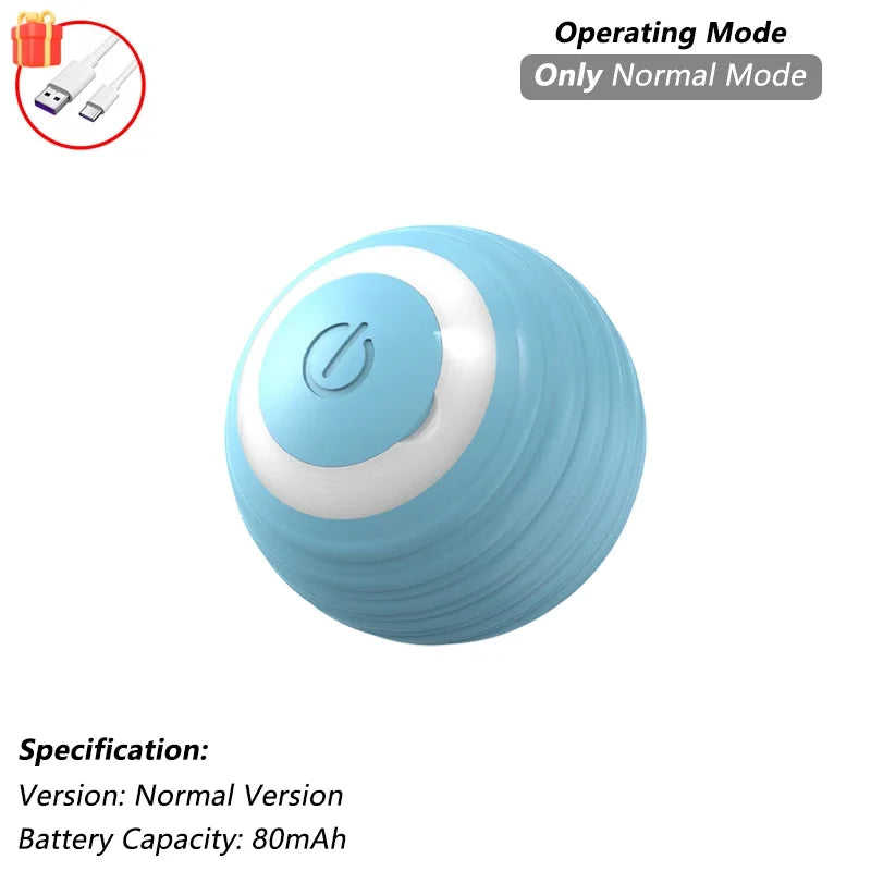 Balle électronique interactive rechargeable pour chat