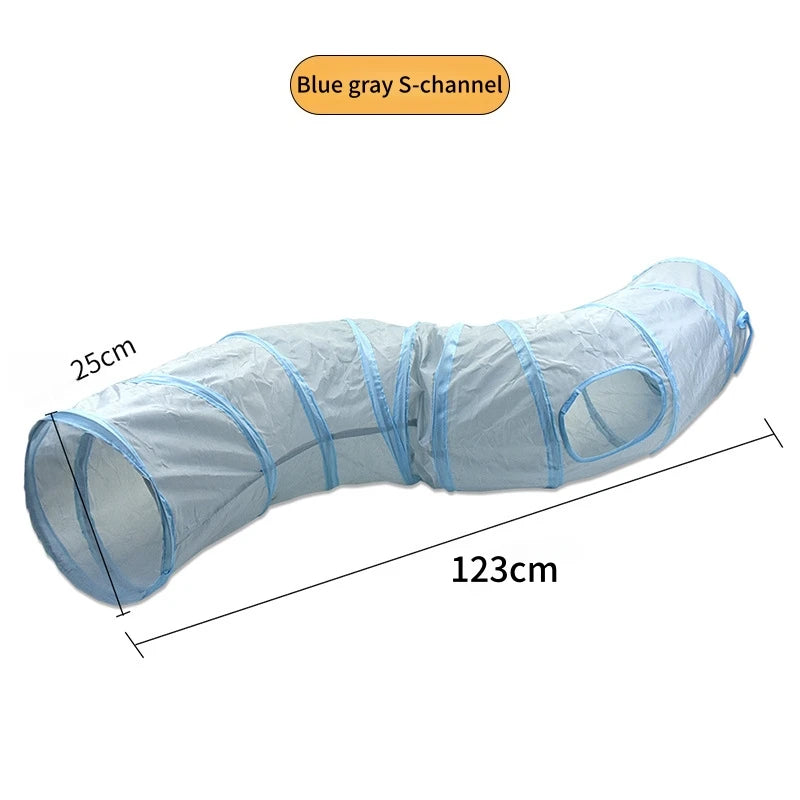 Tunnel de jeu pliable pour chat