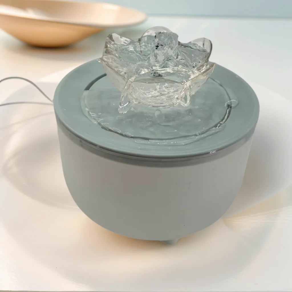 Fontaine à eau silencieuse pour chat 1,2 L