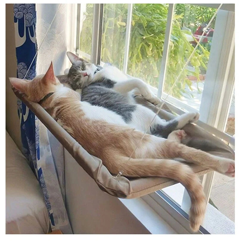 Hamac fenêtre renforcé pour chat — jusqu'à 20 kg